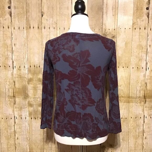 Simply Vera Vera Wang Soft Floral Top PM - Picture 4 of 7
